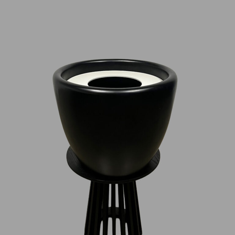 Large Black Pot