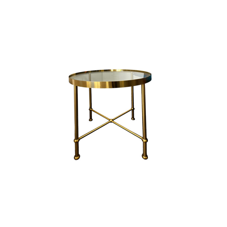 Gold Side Table