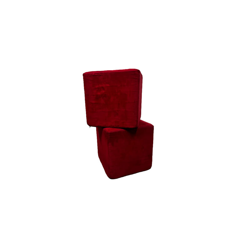Red Cube Cushion