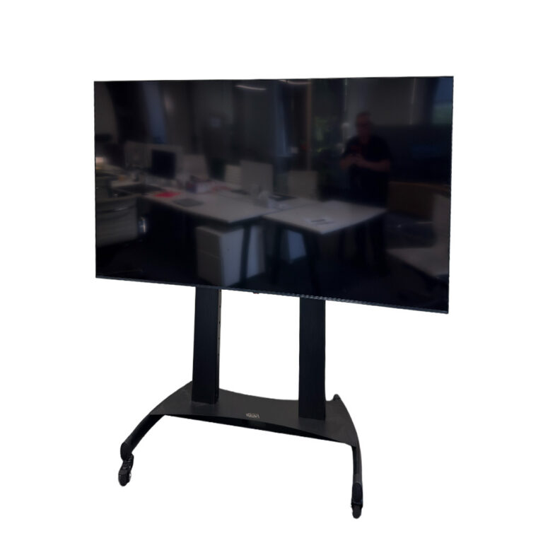 LG 85″ LED TV on stand